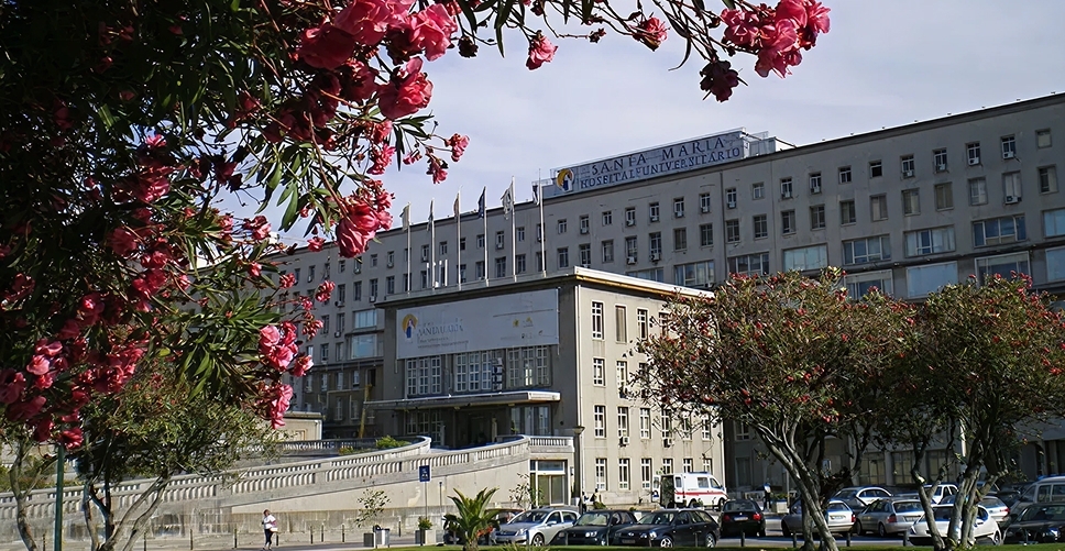 Remodelação da Recepção Central no Hospital Santa Maria.